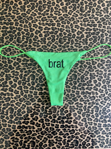 BRAT thong