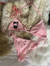 Load image into Gallery viewer, Pink Kitty Bikini
