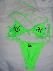 BRAT bikini TOP ONLY