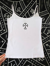 Load image into Gallery viewer, Gothic Cross Dainty Cami
