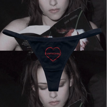 Load image into Gallery viewer, I Heart Vampires Thong
