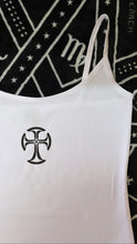 Load image into Gallery viewer, Gothic Cross Dainty Cami
