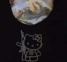 Load image into Gallery viewer, AK-47 KITTY Silver Crop Top
