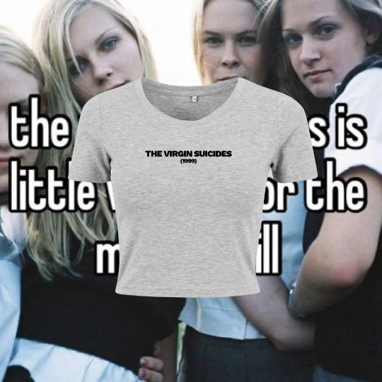 Virgin Suicides Crop Tee