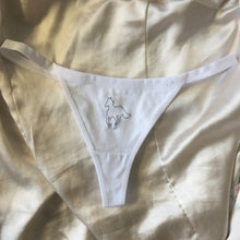 Load image into Gallery viewer, White Pony Thong
