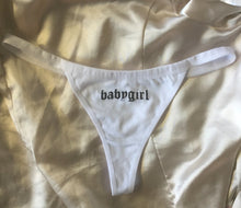 Load image into Gallery viewer, Babygirl Thong
