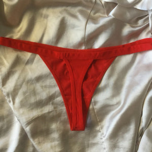 Red Anarchy Thong