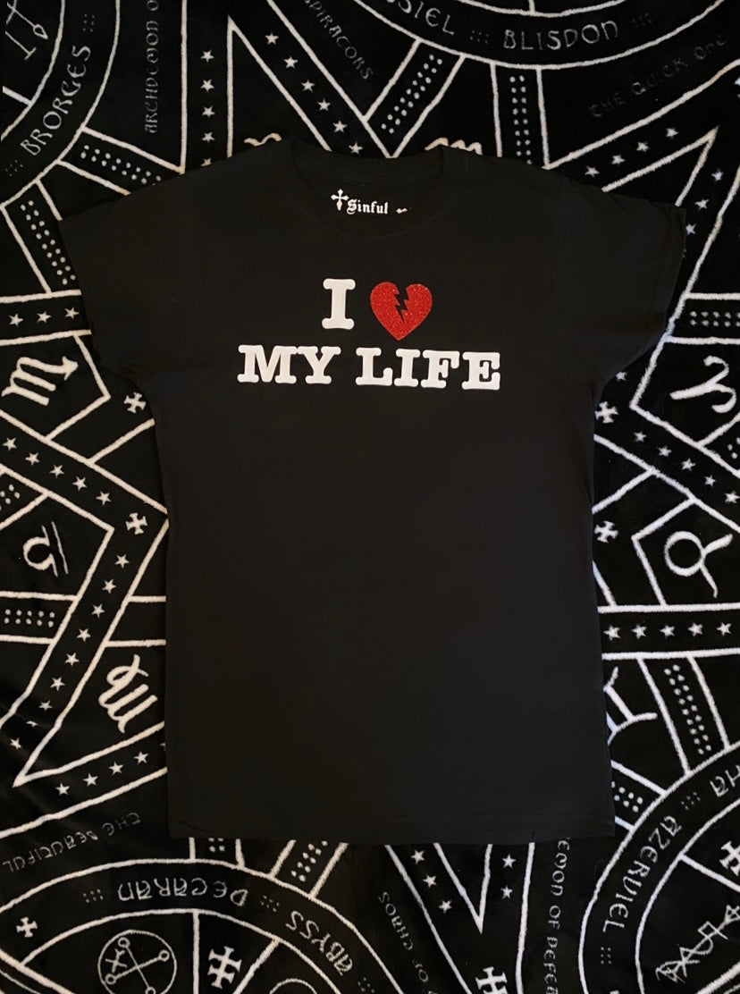 I hate my life Black T-Shirt