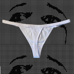 White Pony Thong