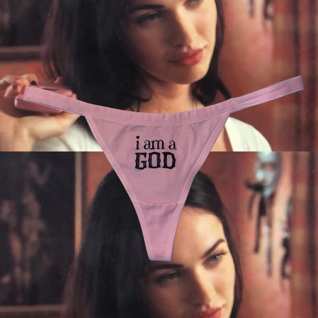 ‘i am a god’ Thong