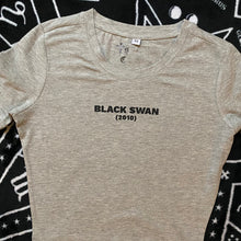 Load image into Gallery viewer, Black Swan Crop Tee
