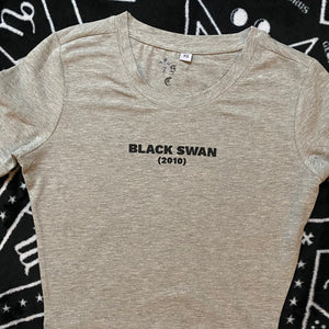 Black Swan Crop Tee