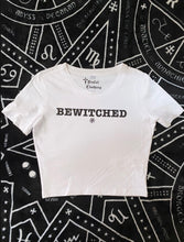 Load image into Gallery viewer, &#39;Bewitched&#39; Sparkly Pentagram Crop Top
