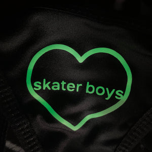 Glow In The Dark I Heart Skater Boys Thong