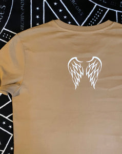 Light Brown Angel Wings T-shirt