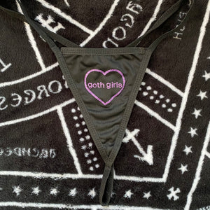 I Heart Emo Girls Thong