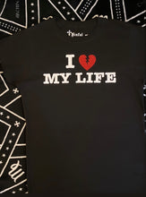 Load image into Gallery viewer, I hate my life Black T-Shirt
