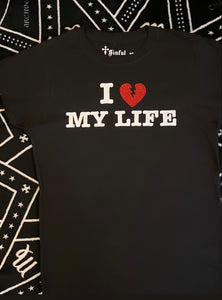 I hate my life Black T-Shirt