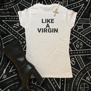 'LIKE A VIRGIN' Naomi Campbell inspired T-shirt