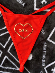 Red ‘Dilfs’ Thong