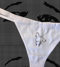 Load image into Gallery viewer, White Pony Thong
