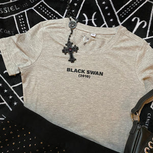 Black Swan Crop Tee