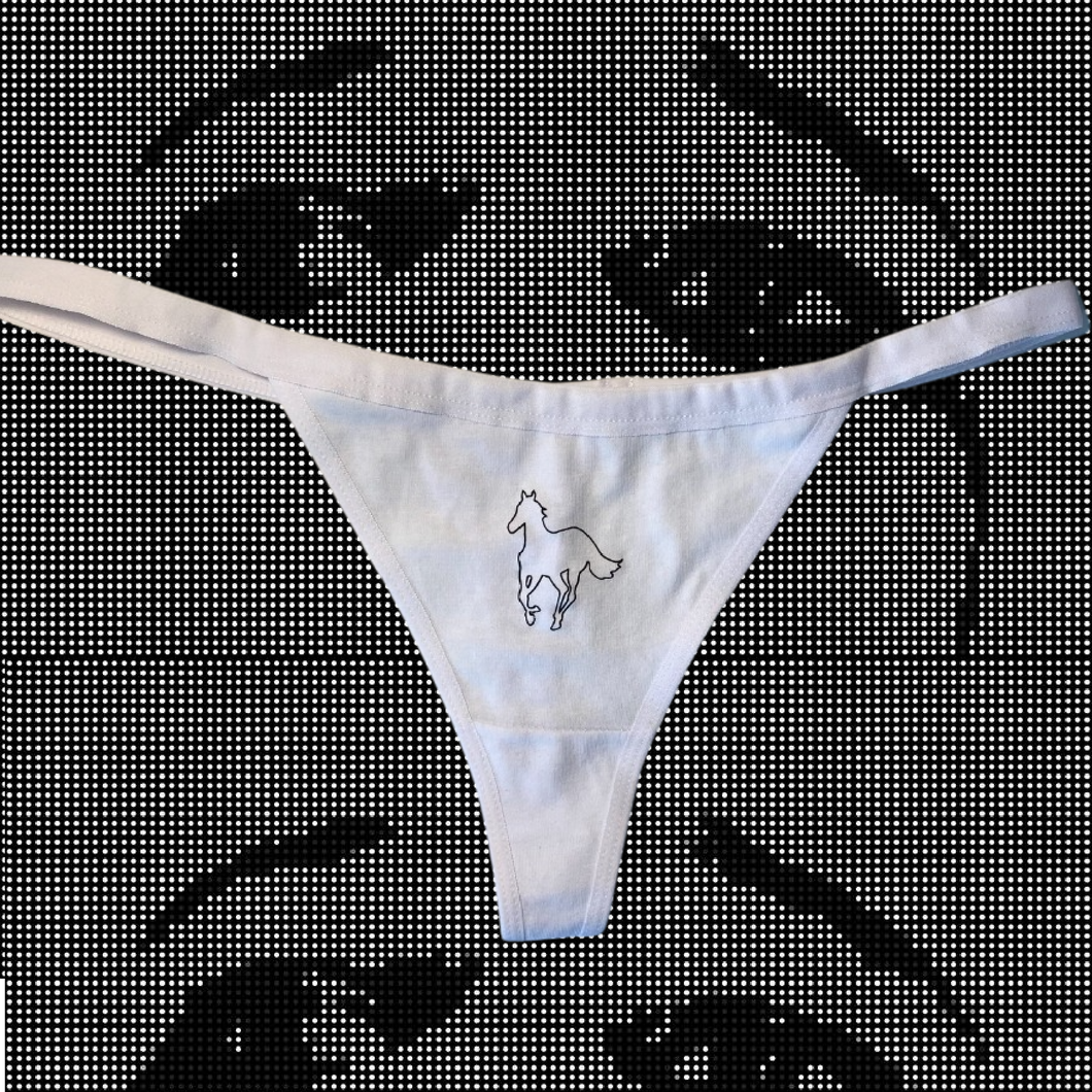 White Pony Thong